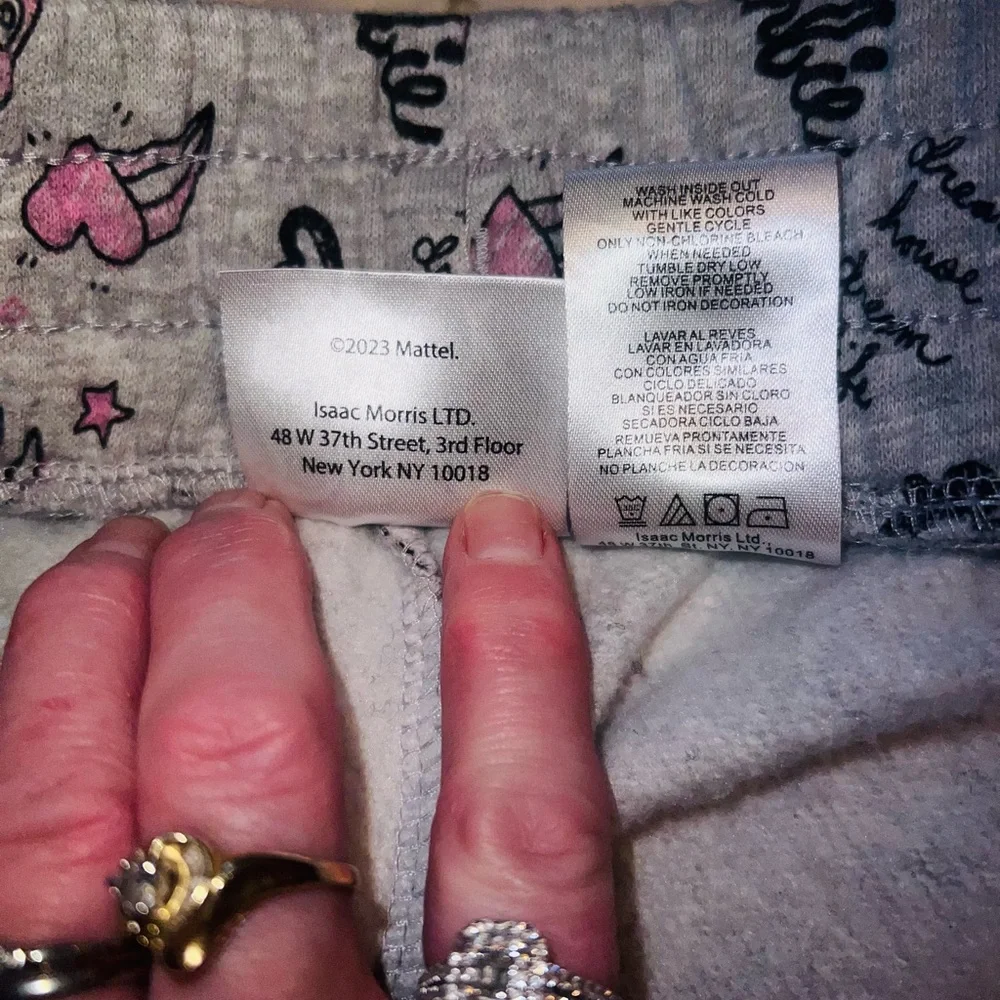 Barbie Pink and Gray Lounge Pants‎